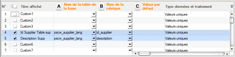 Custom fields, tuto 2 - image 9 - Preview and save option for perso columns in MagicEdit
